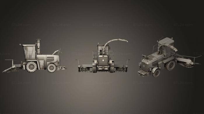 Vehicles (Forage Harvester, CARS_0165) 3D models for cnc